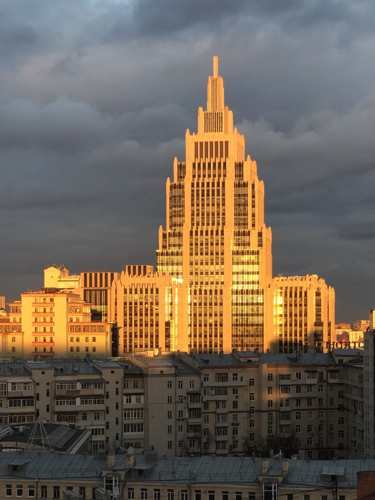 нарядный закат