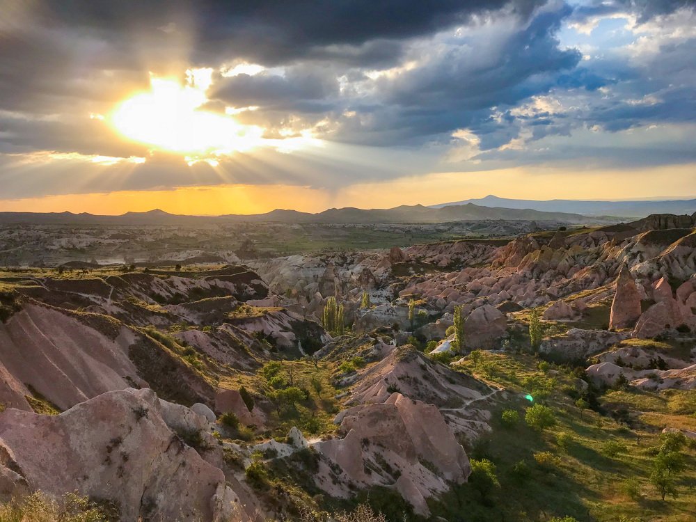 Cappadocia sunset
