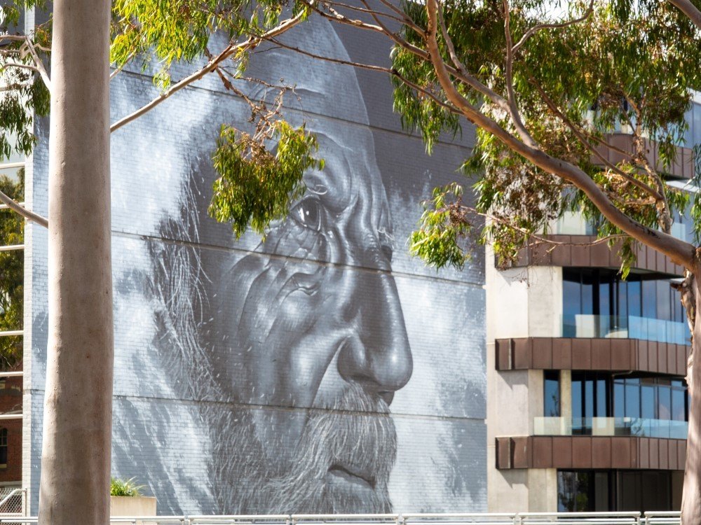 The man in the street.