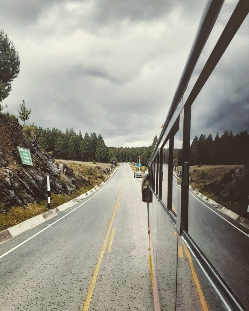 Run away from the city to breathe peace