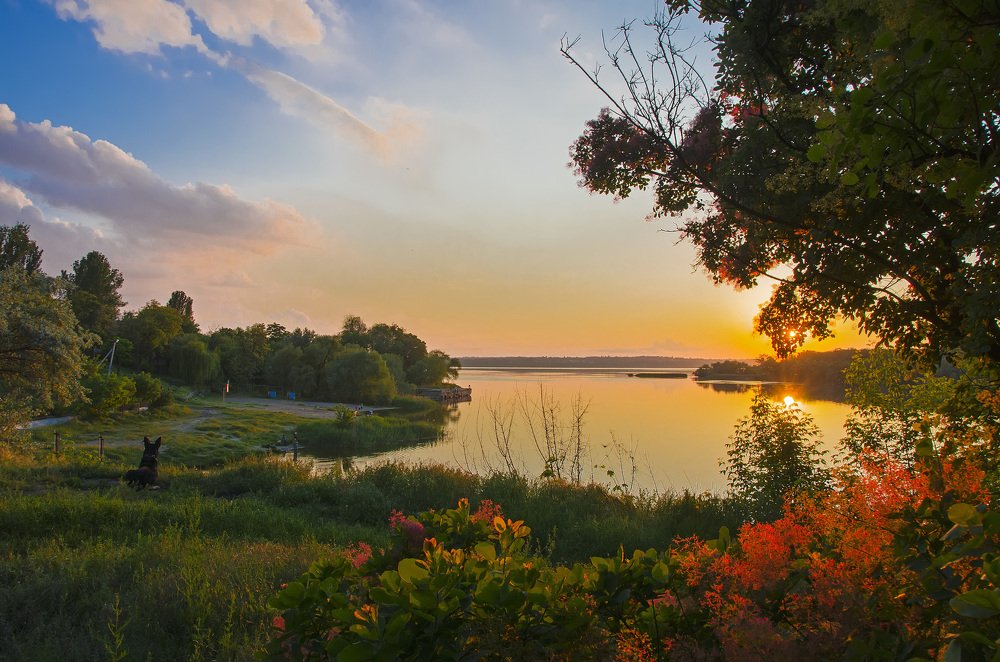Закат в пиратской бухте