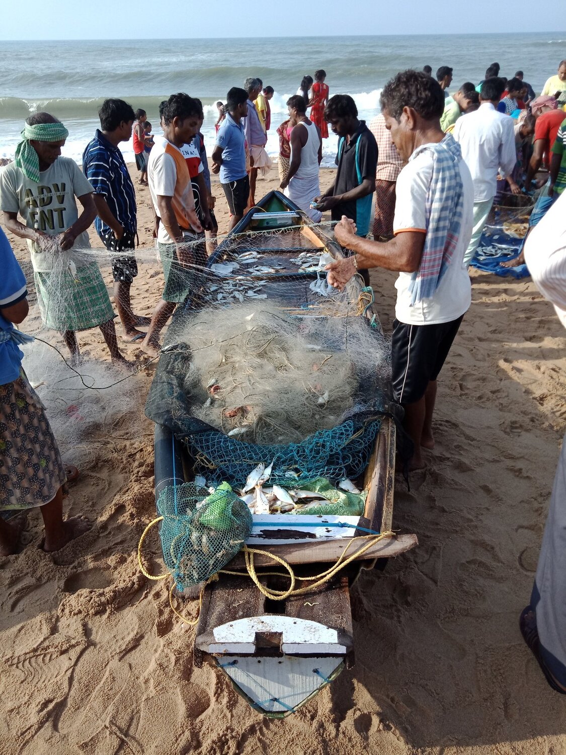 Daily life of Fishermen