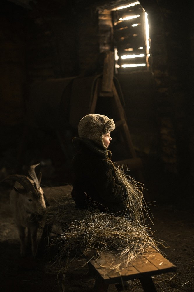 Детство в деревне