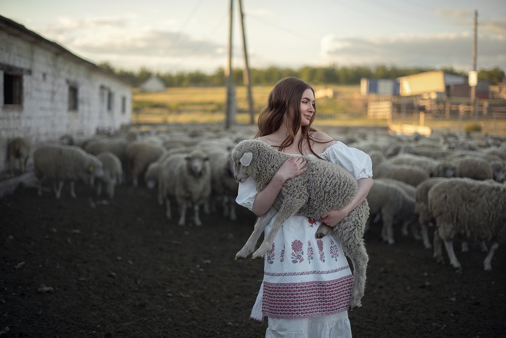 В жаркий день