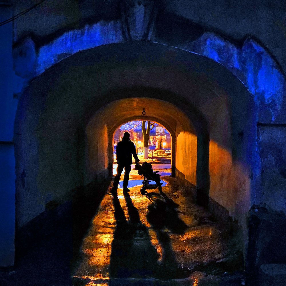 Вечерний папа