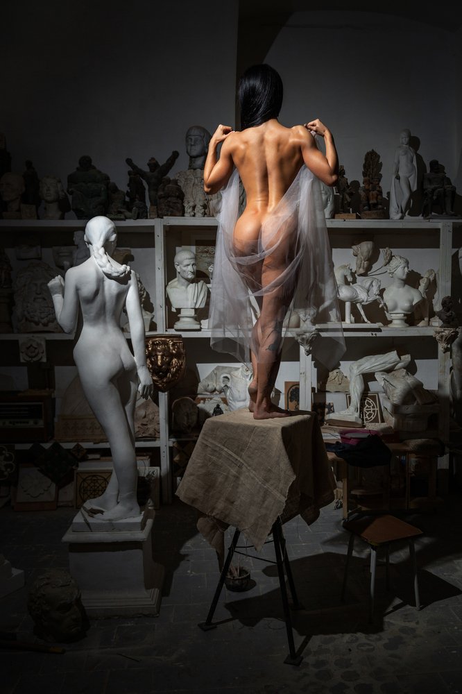 Там, где скульптуры оживают ...