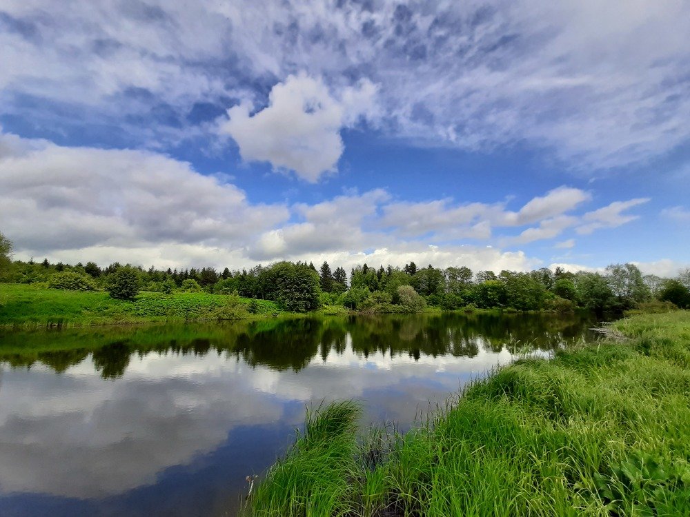 Озеро Лазурное летом