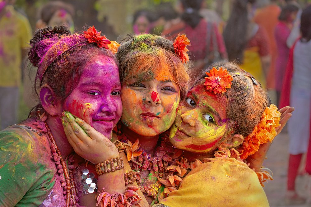 Colourful Faces