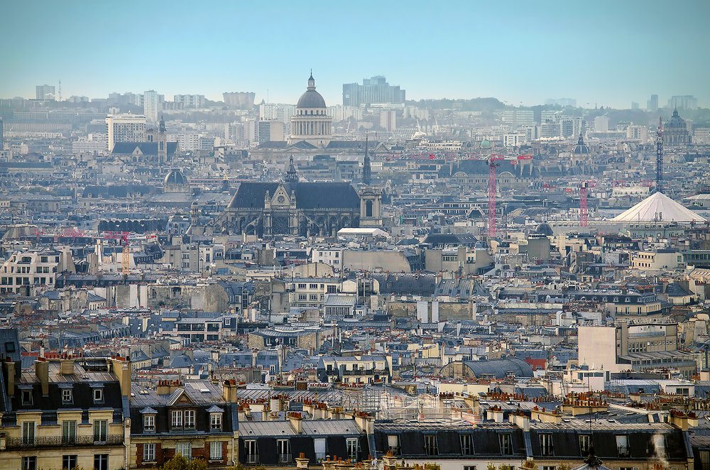 Paris. View from Montmartre.