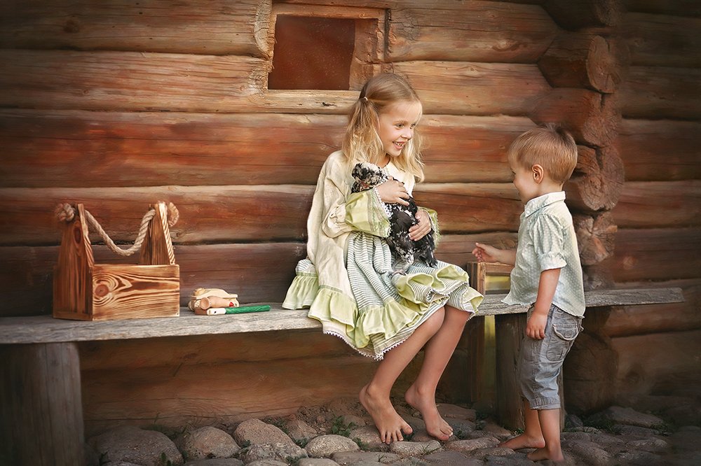 Можно курочку погладить?