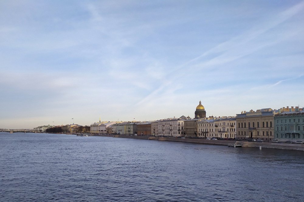 Нева, Санкт-Петербург.