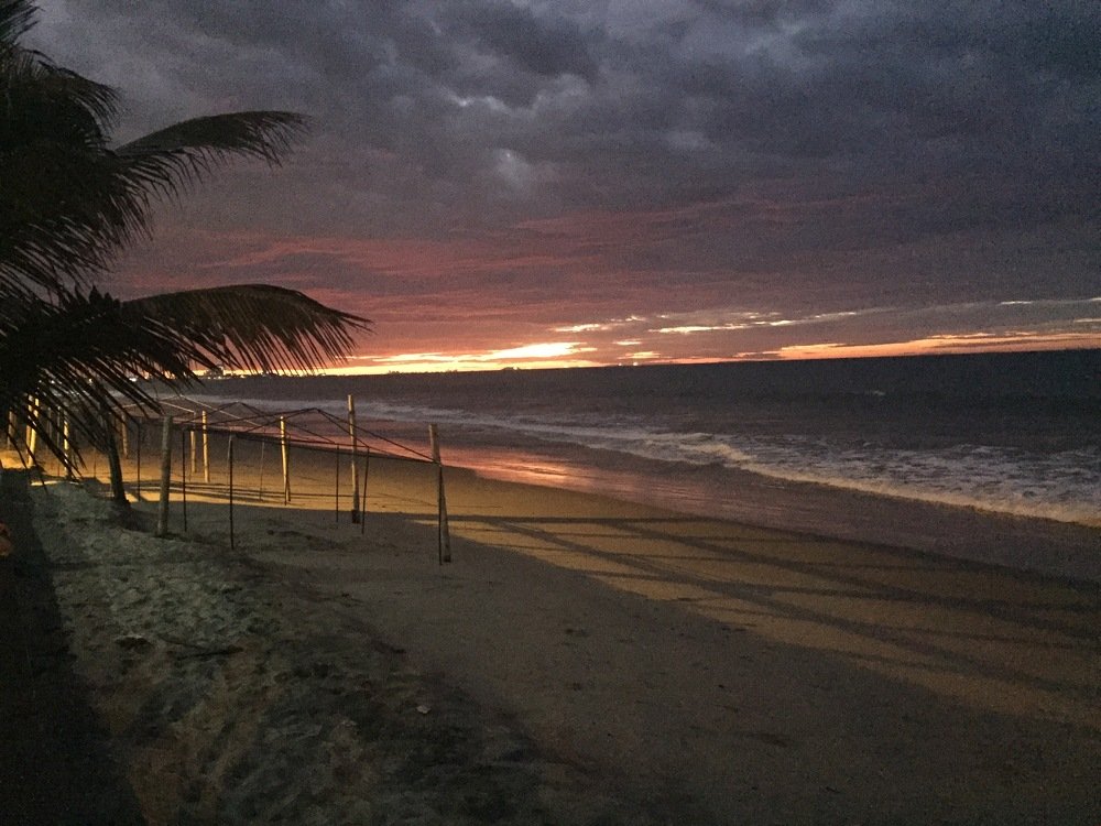 Sunset in San Pablo, Ecuador