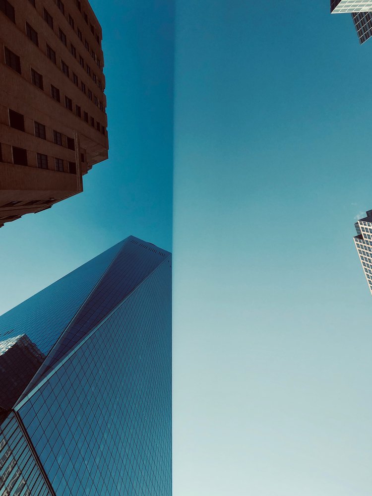 NYC skyscrapers with