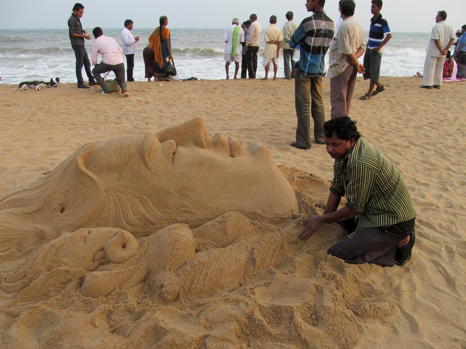 Amazing sand art