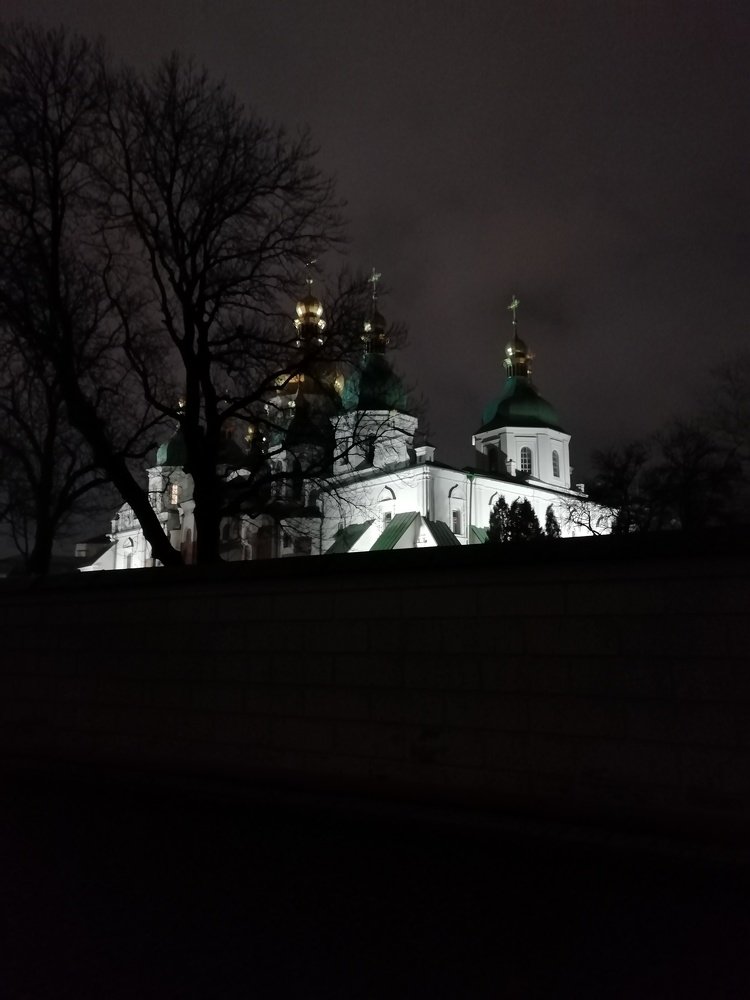 Church at night