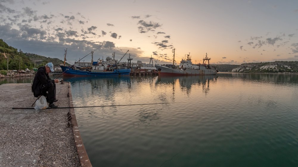 Один тихий вечер в Севастопольской бухте