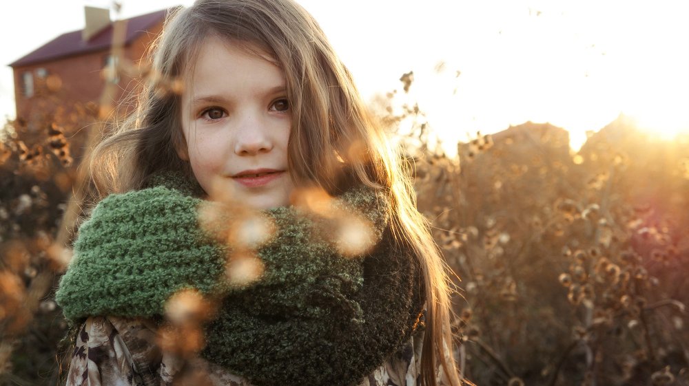 Лучи осеннего солнышка