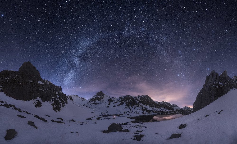 winter milky way