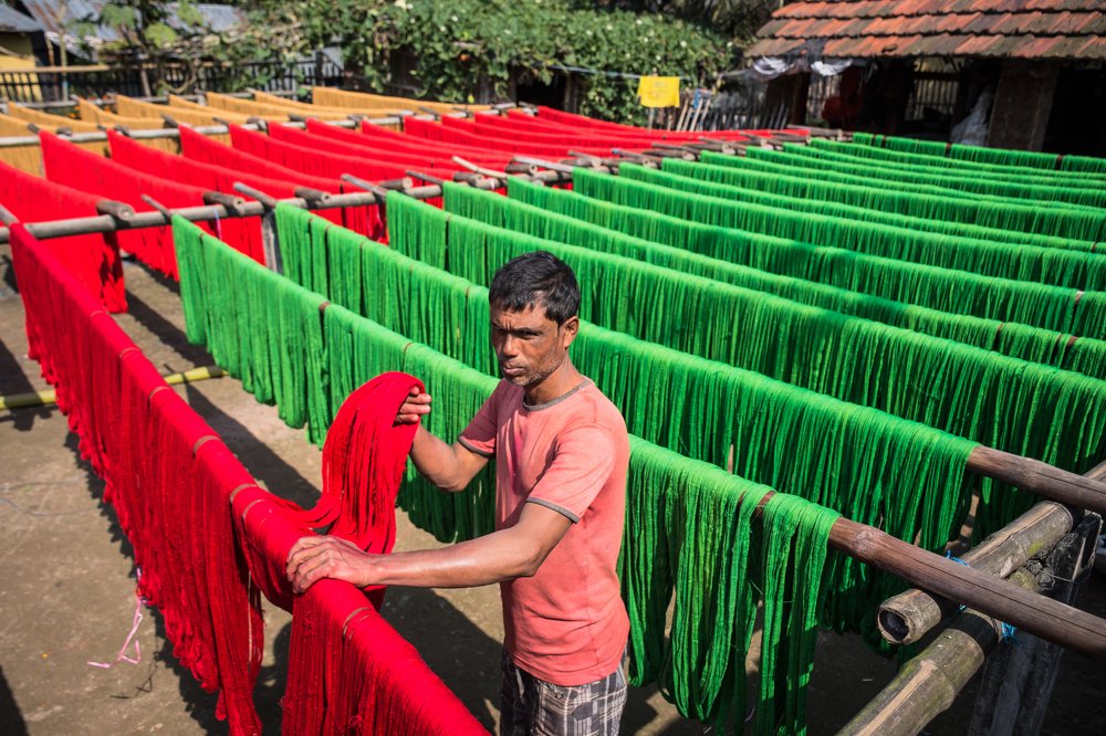 Colors of Jute Yarns
