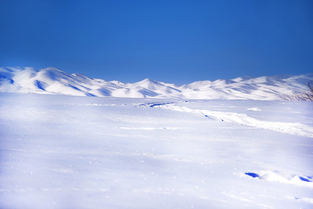 Снежные горы