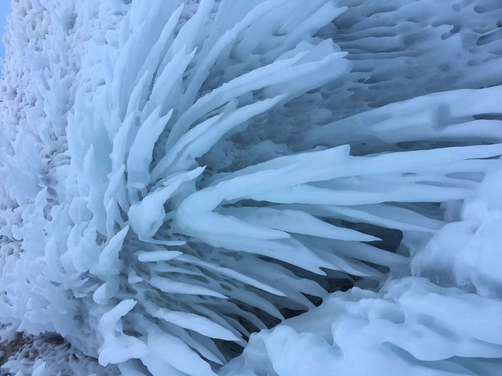 Сокуи - замёрзшие волны Байкала