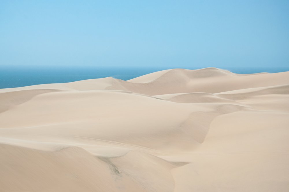 The simply and wonderful desert of Namibia