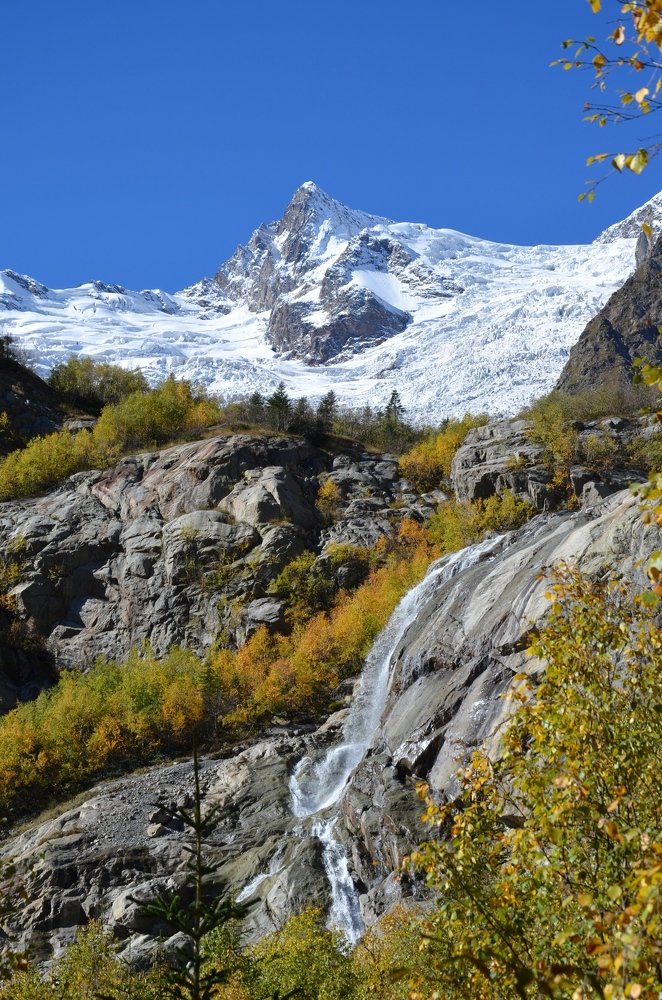 Домбай. Ледник Алибек