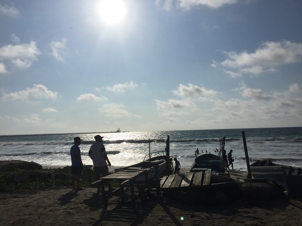 Fishermen at the beach!