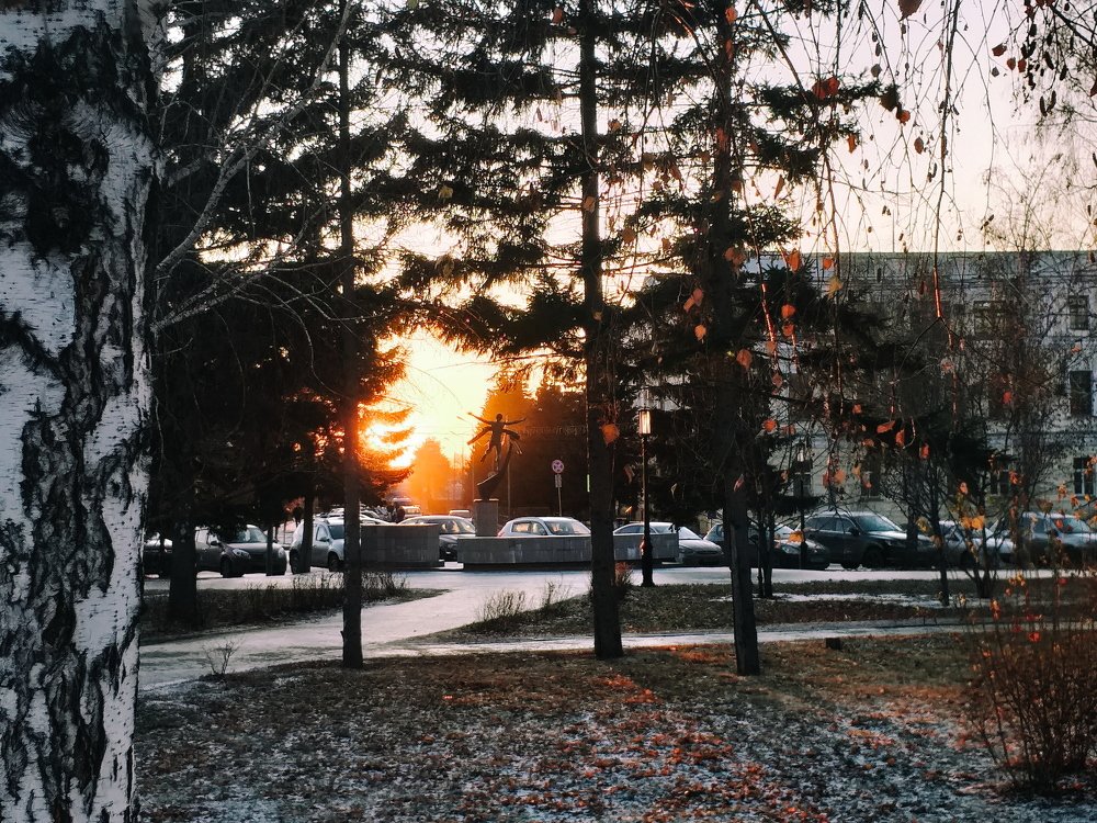 Dawn of autumn