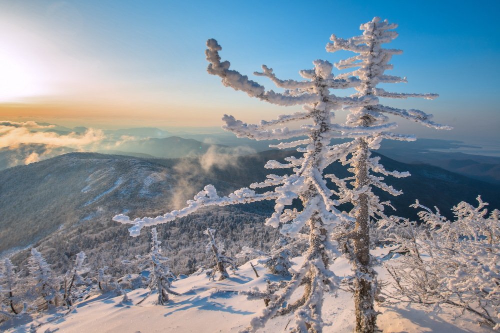 Снежный танец для двоих
