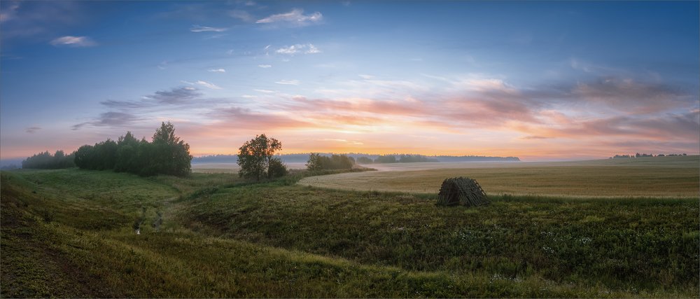 Рассвет в июле...