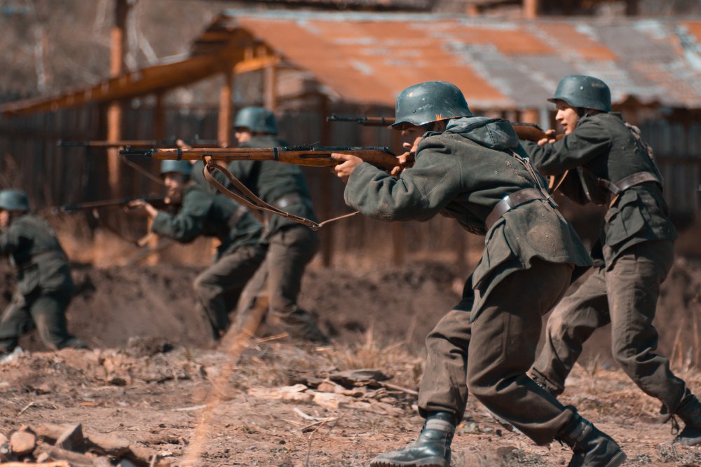 Реконструкция Великой Отечественной Войны. Фото 1.