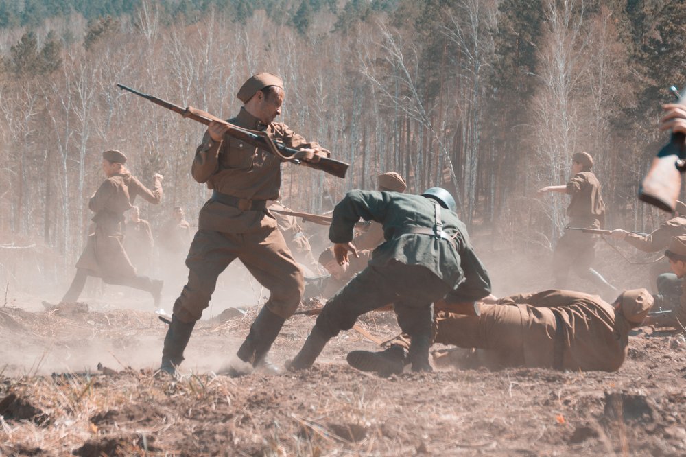 Реконструкция Великой Отечественной Войны. Фото 3.