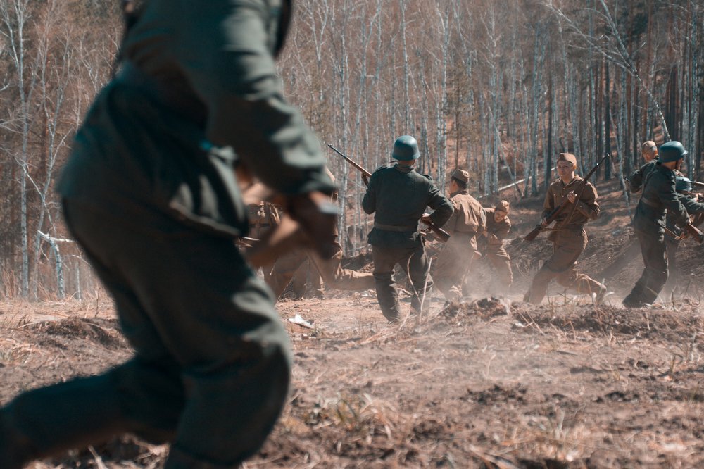 Реконструкция Великой Отечественной Войны. Фото 2.
