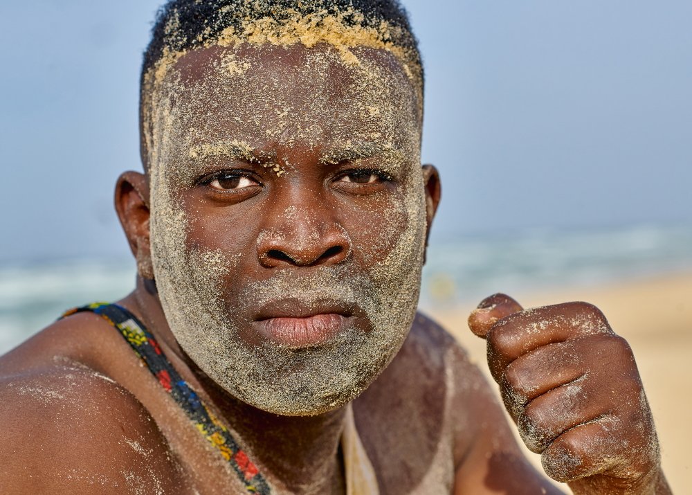 Борец. Сенегал .