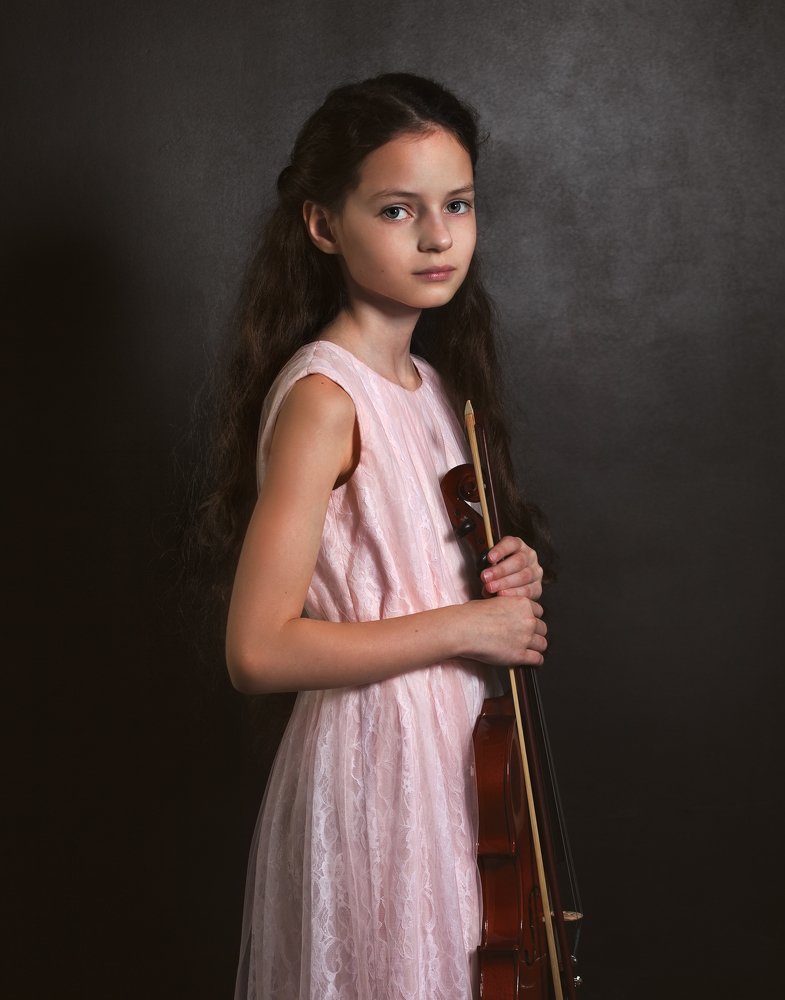 Девочка со скрипкой