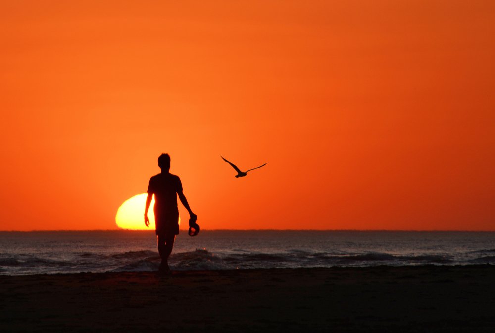 Atardecer en Claromecó