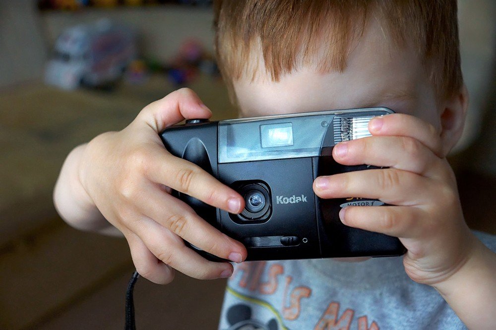 Юный фотограф!