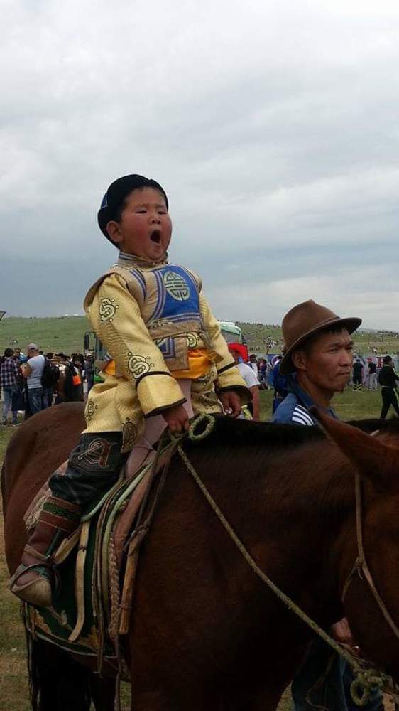 Mongolian boy