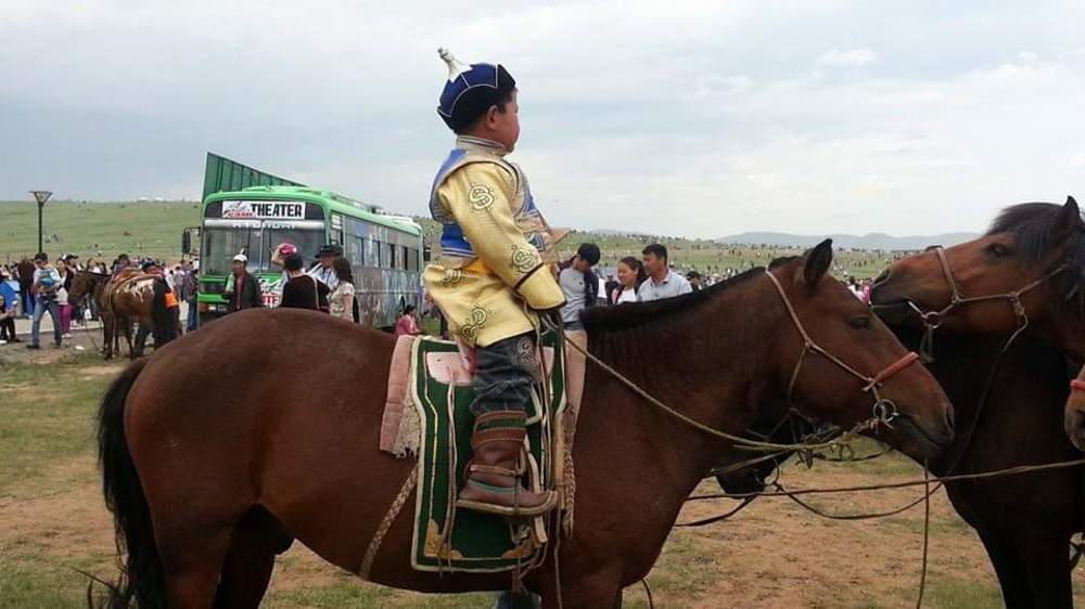 The Mongolian boy