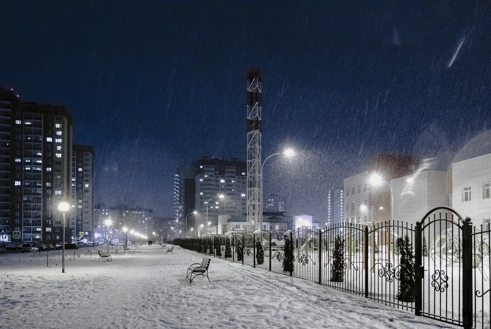 Ночь,улица,фонарь...