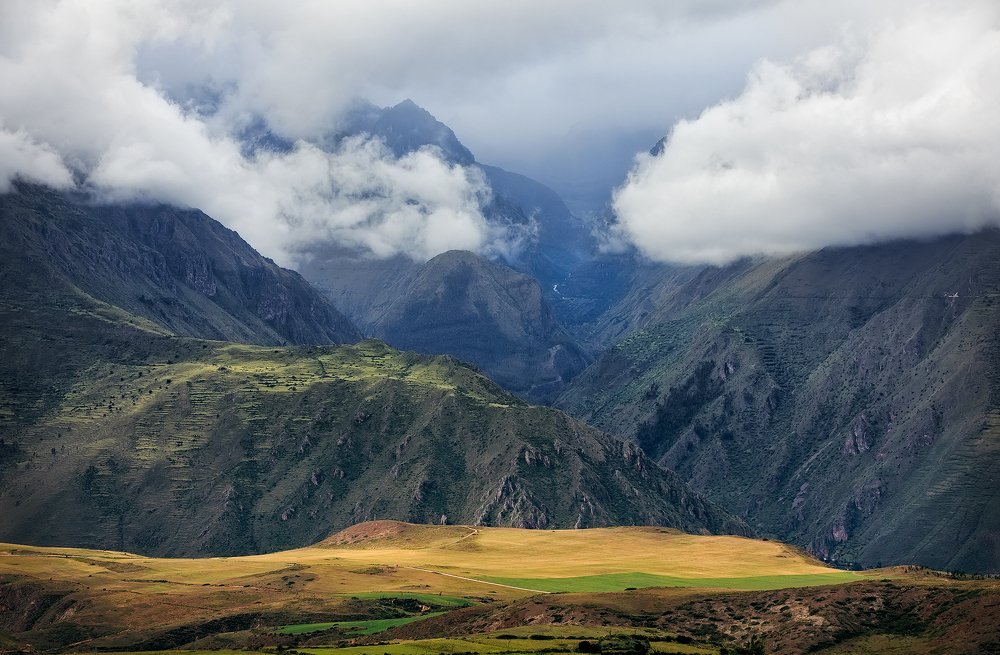 Andes. Districts of Cusco, Peru. South America