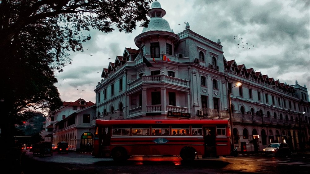 Orange Peel Shade of Kandy, Srilanka