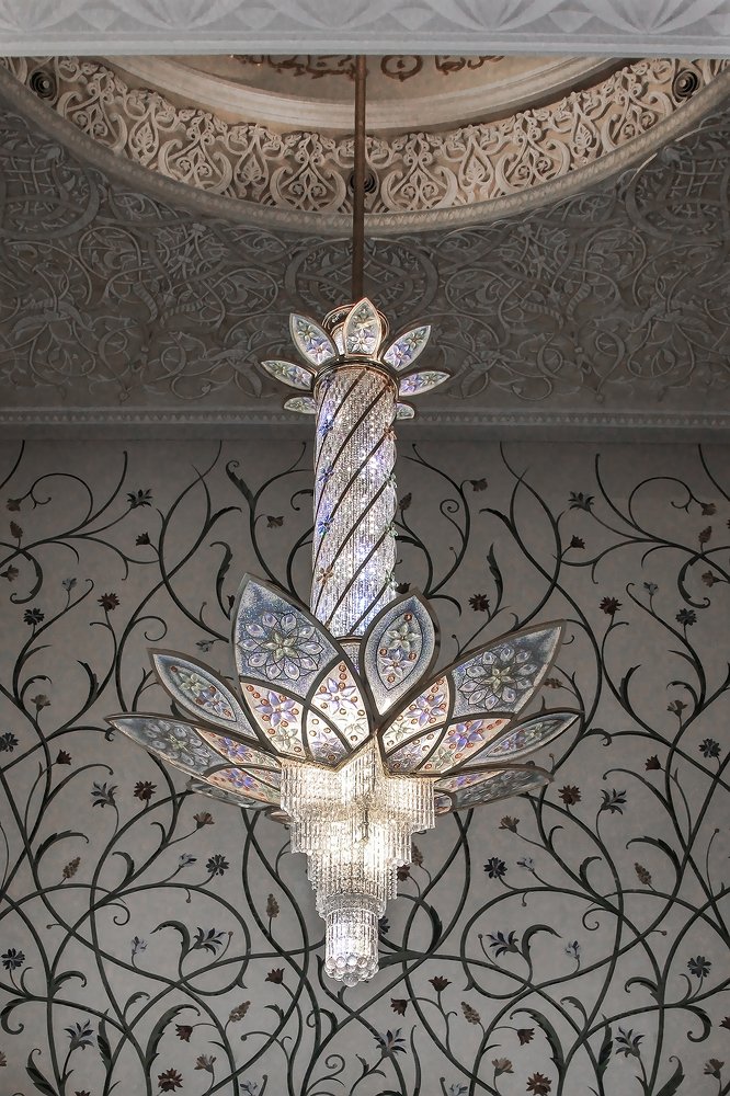 Chandelier Sheikh Zayed Mosque