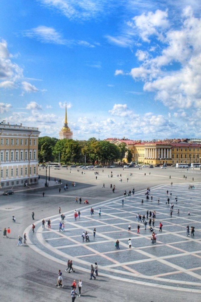 Из окна Эрмитажа