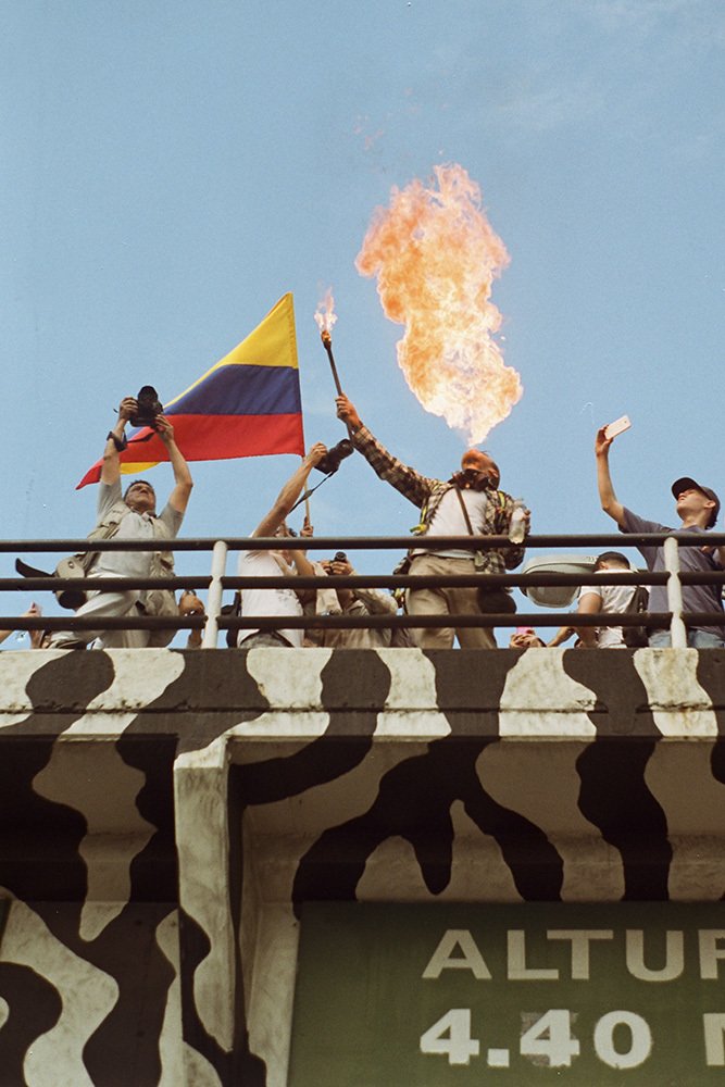 Colombia on fire