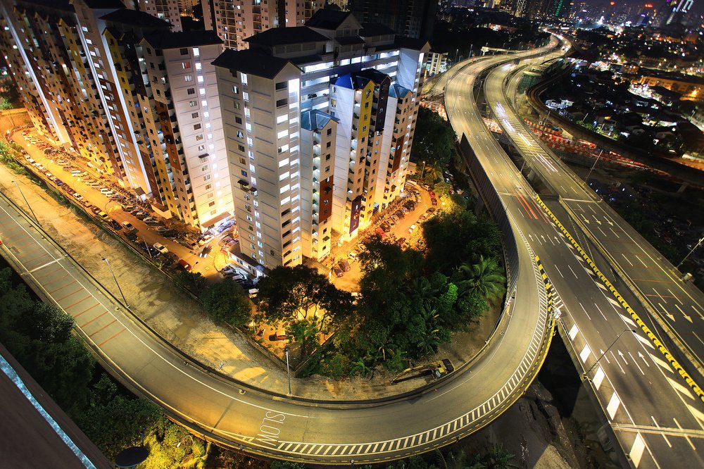 night in KUALA LUMPUR