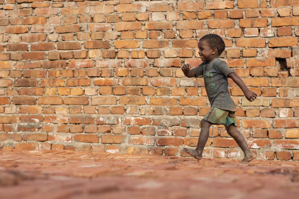 Innocence of harsh life