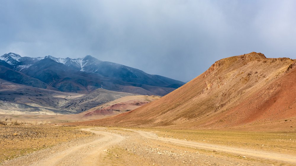 Martian colors of Altai mountains (Марсианские краски Алтайских гор)