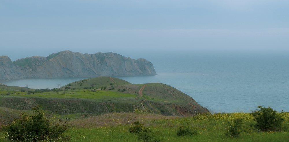 Мыс Хамелеон, расположенный в Коктебеле